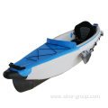 Popular Inflatable see through kayak kayak inflabl con pedal sit on top kayak cart